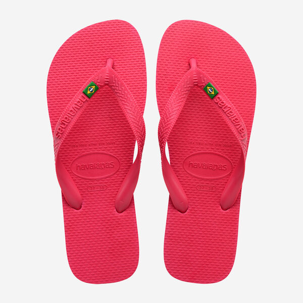 Iconic Brazil Slippers (Pink)